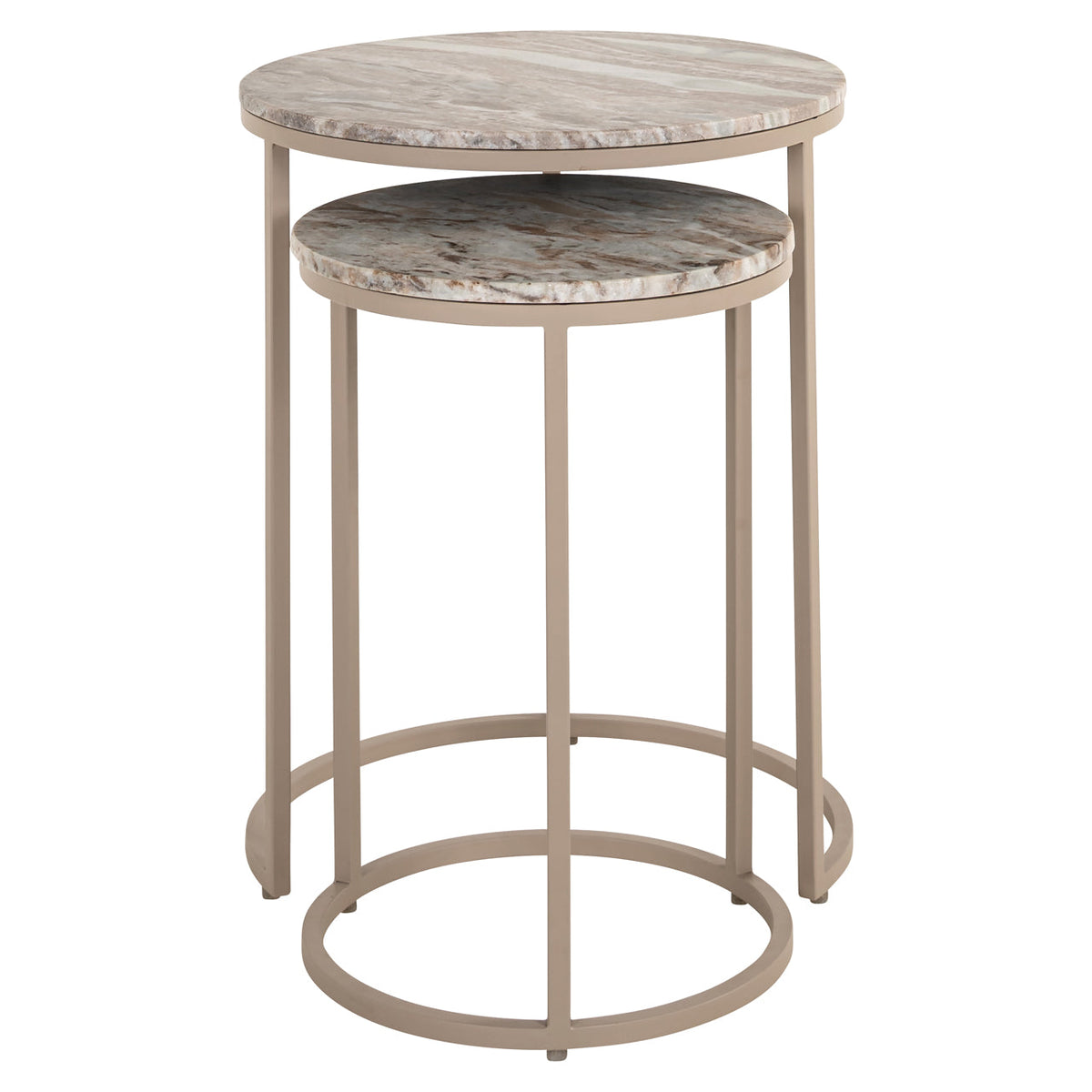 Bijzettafel Fairfax clay (Set of 2)
