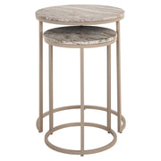 Bijzettafel Fairfax clay (Set of 2)