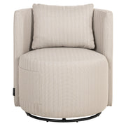 Outdoor eetkamerstoel Marlin beige swivel