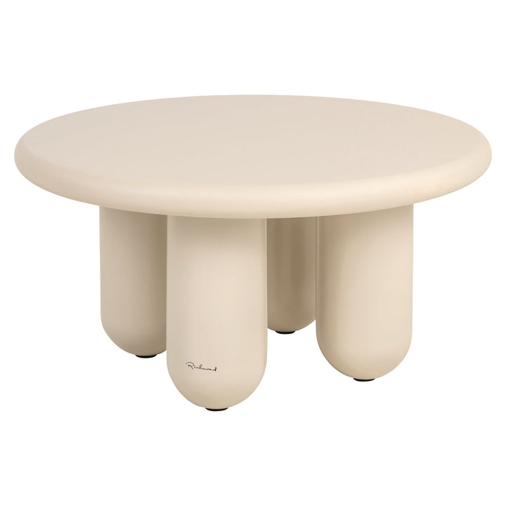 Salontafel Calma beige 80Ø