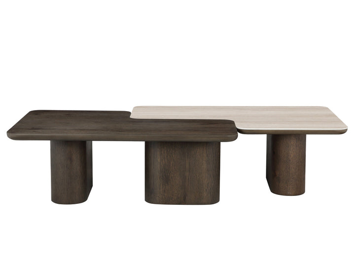 Salontafel Nando brown (Set of 2)