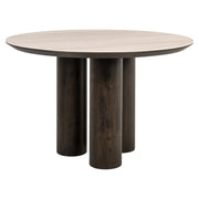 Eettafel Ritz brown 120Ø