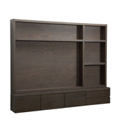 TV-meubel Lachance brown  3-doors 2-drawers