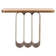 Console Locarno brushed gold