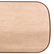 Console Locarno brushed gold