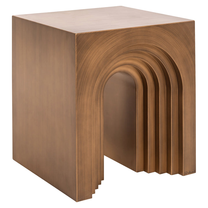Bijzettafel Vevey brushed gold