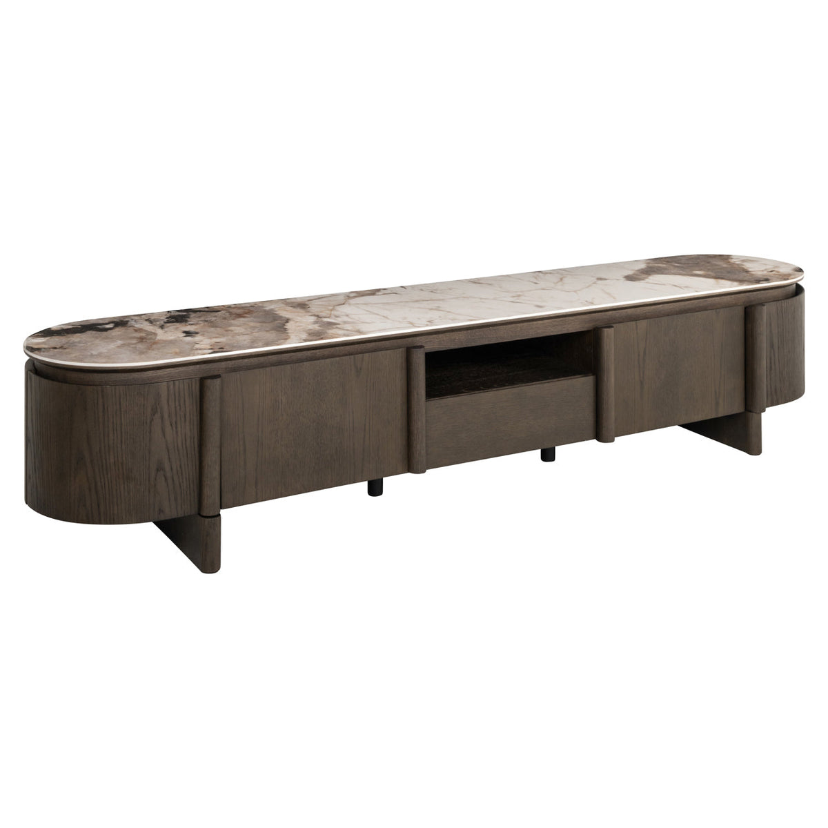 TV-meubel Langford brown