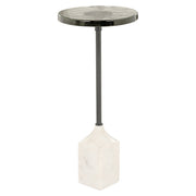 Bijzettafel Aurora white 27Ø