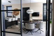 Eettafel Sherman dark brown 150