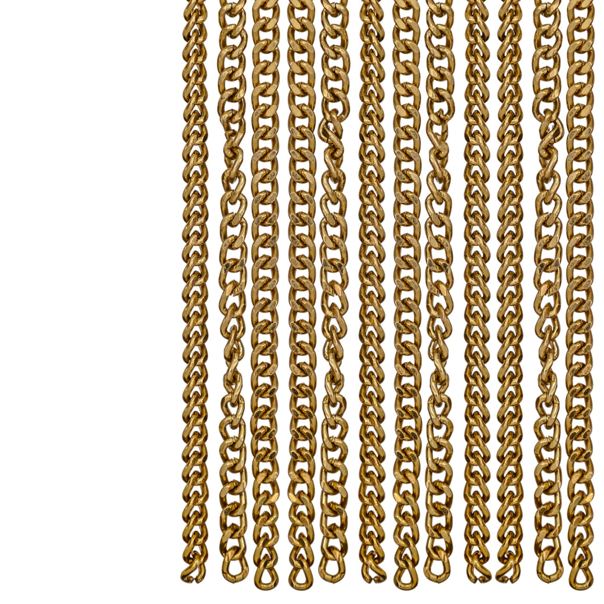 Decoratief object Curtain gold chain