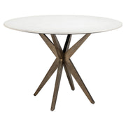 Eettafel Maisy white 114Ø