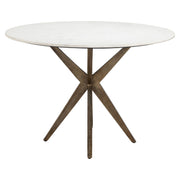 Eettafel Maisy white 114Ø