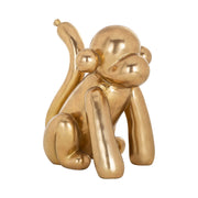 Decoratief object Monkey gold