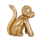 Decoratief object Monkey gold