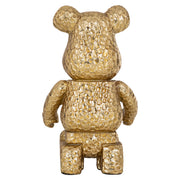 Decoratief object Bear gold sitting