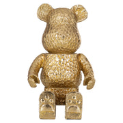 Decoratief object Bear gold sitting