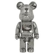 Decoratief object Bear silver large