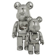 Decoratief object Bear silver large