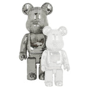 Decoratief object Bear silver large