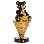 Decoratief object Harly black/gold
