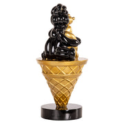 Decoratief object Harly black/gold