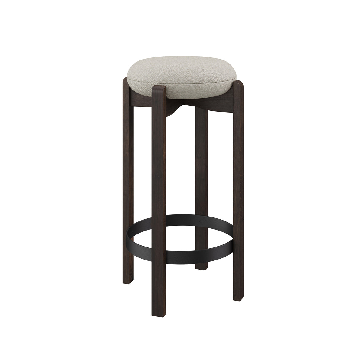 Semi barstoel hoog