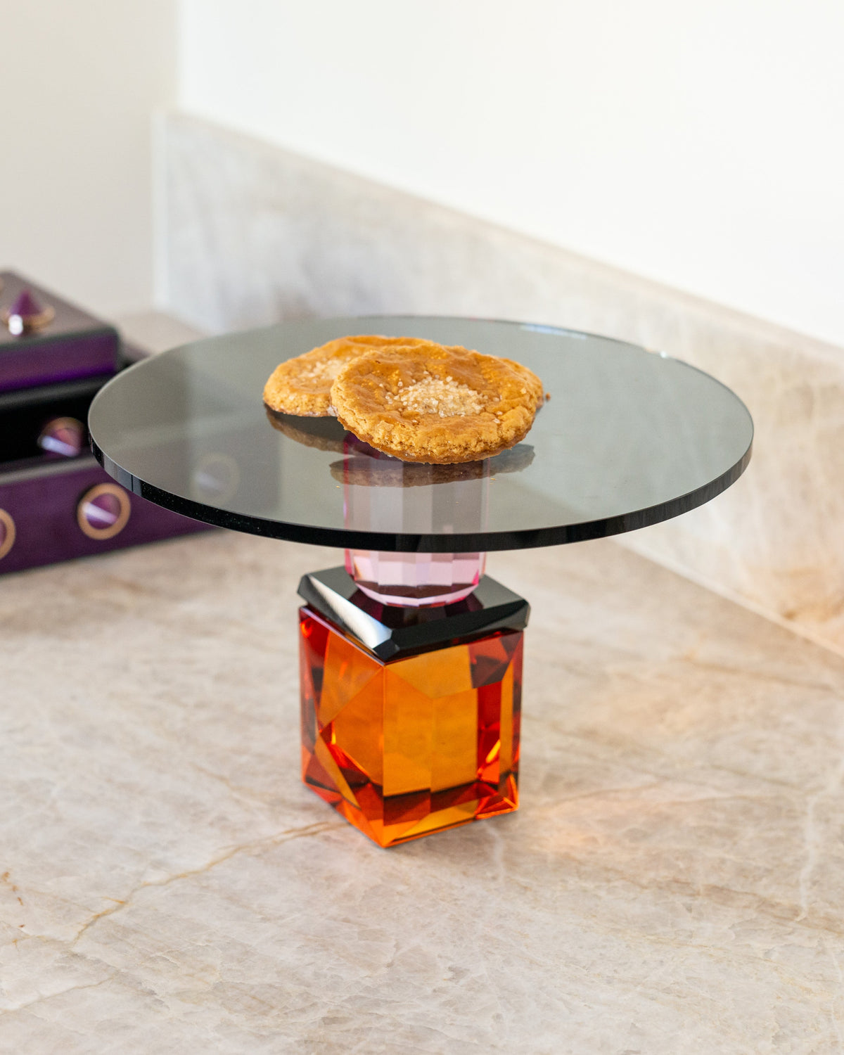 Taartplateau Feya orange