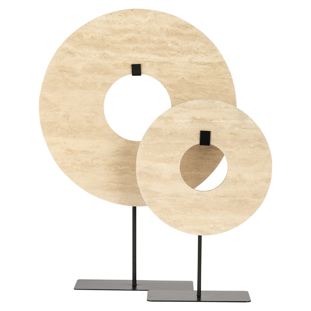 Decoratief object Manou beige large
