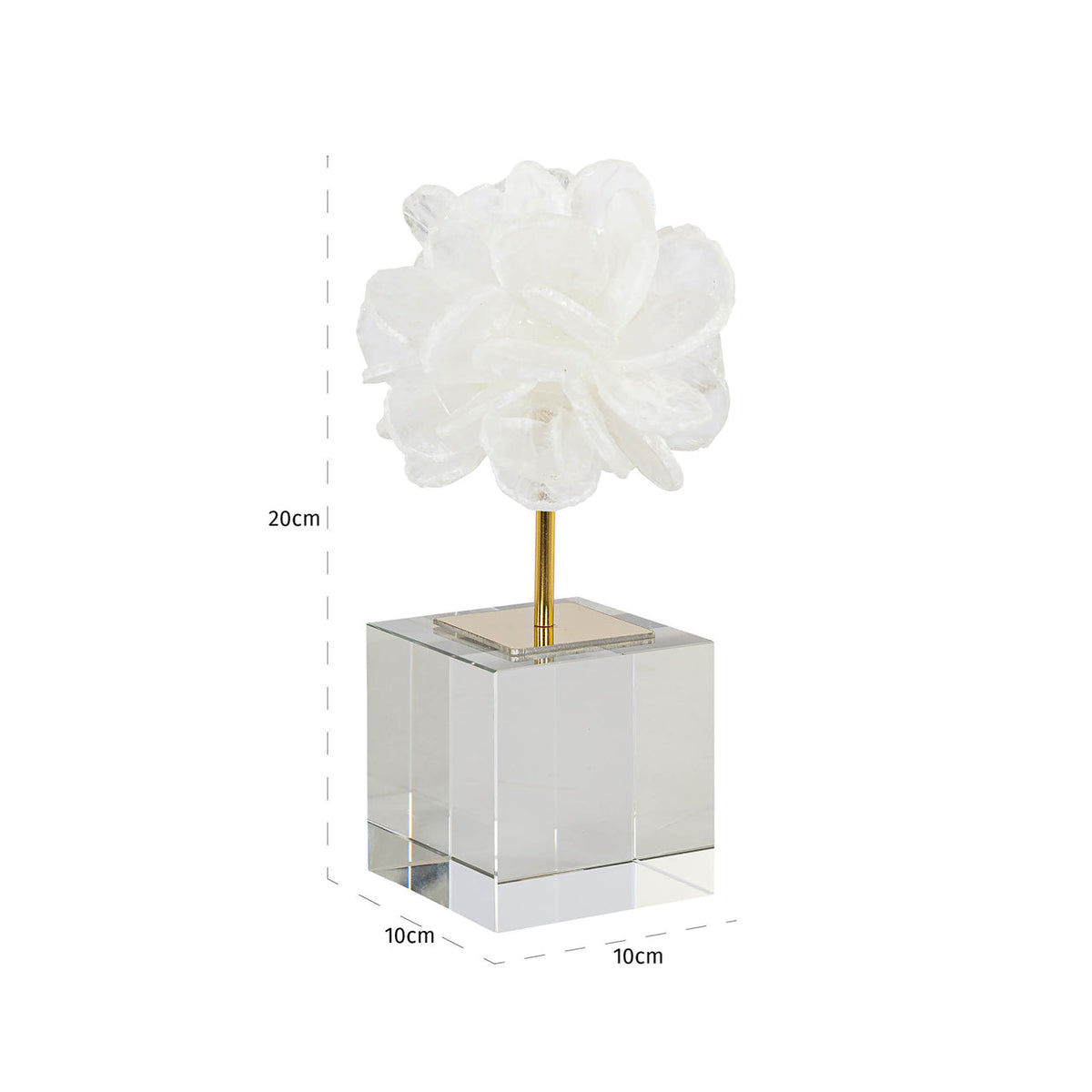 Decoratief object Eline white small
