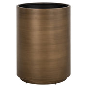 Plantenbak Dira brushed gold 45Ø