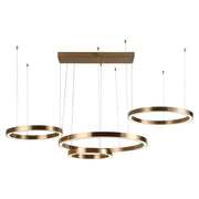 Hanglamp Lilou brushed gold