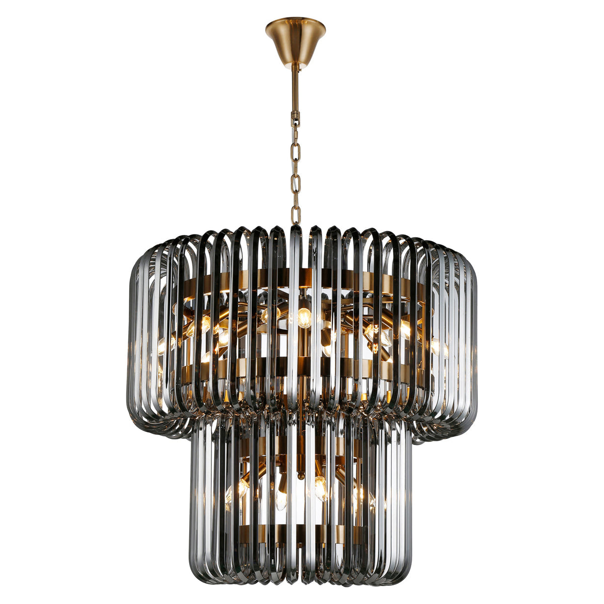 Hanglamp Bryon smoke