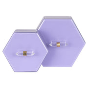 Opbergdoos Jutta purple small