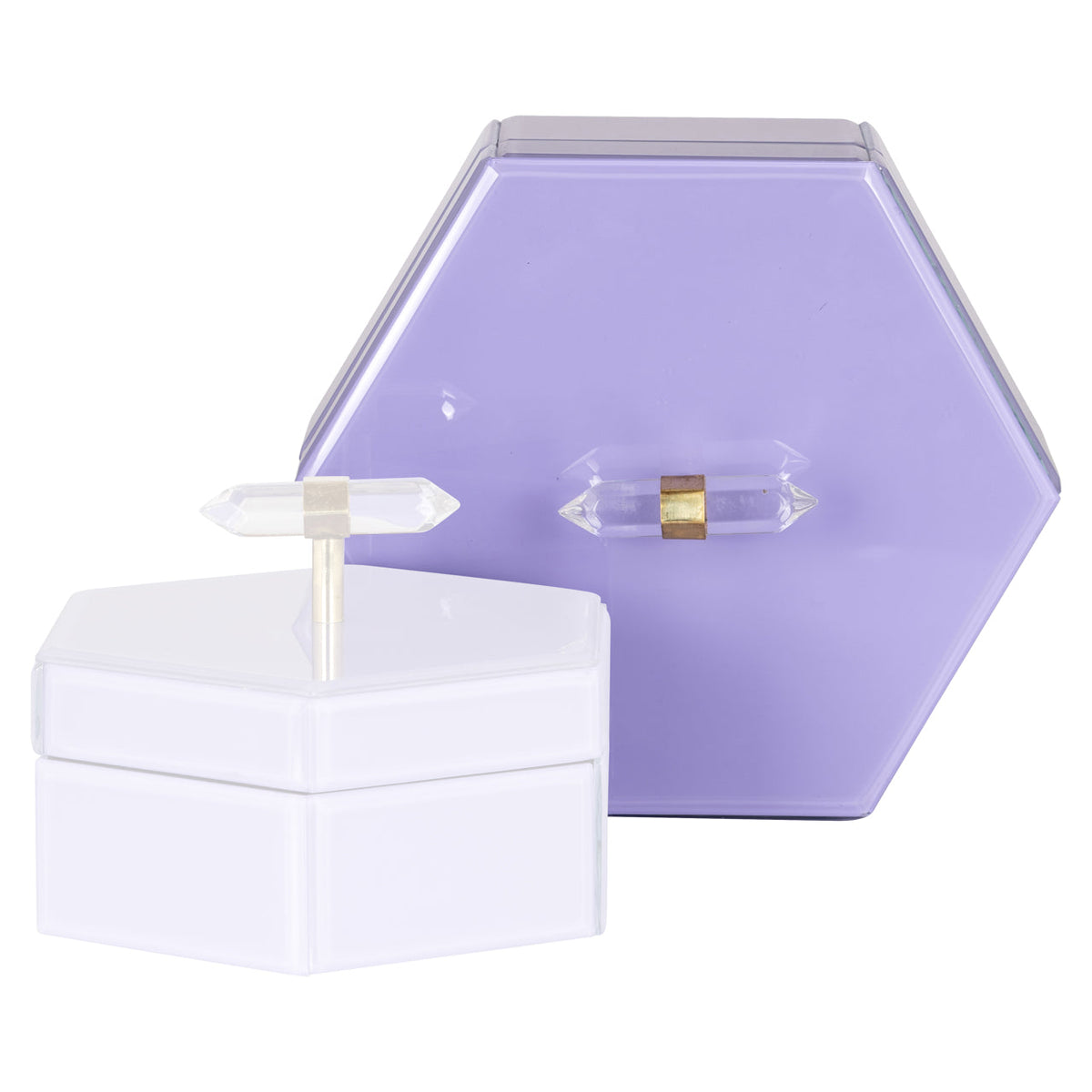 Opbergdoos Jutta purple large