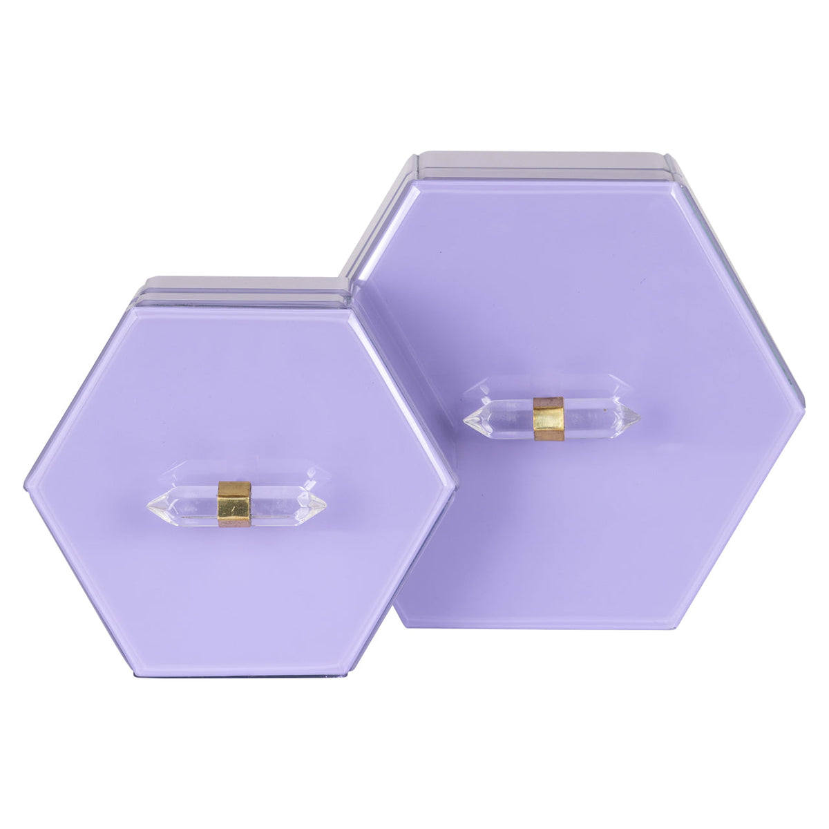 Opbergdoos Jutta purple large