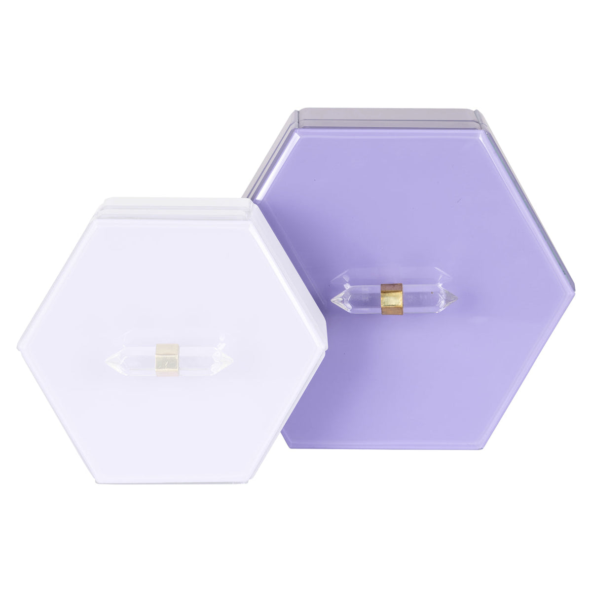 Opbergdoos Jutta purple large