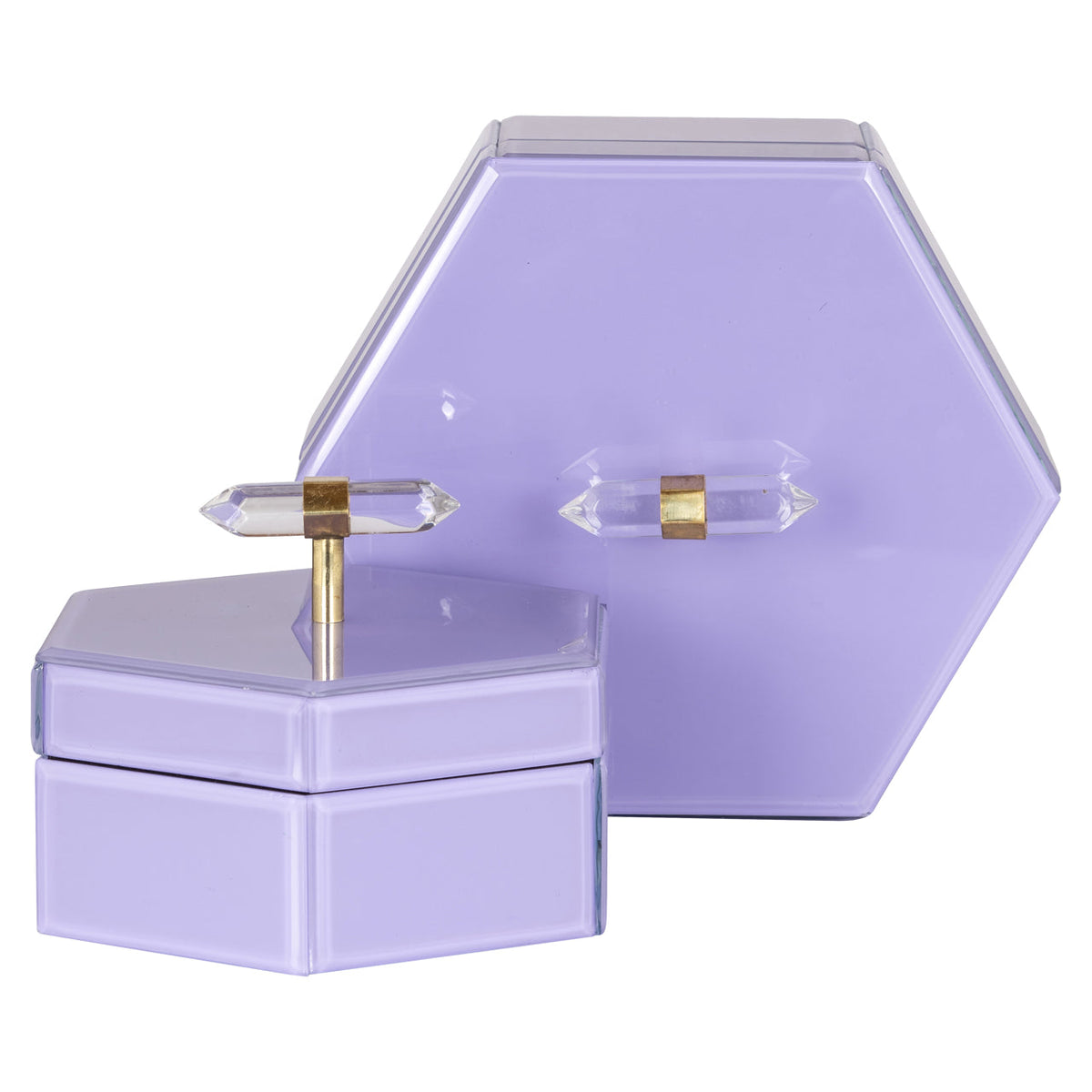 Opbergdoos Jutta purple large