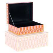 Opbergdoos Abba pink small