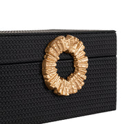 Opbergdoos Amal black/gold small