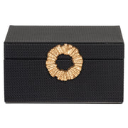 Opbergdoos Amal black/gold large