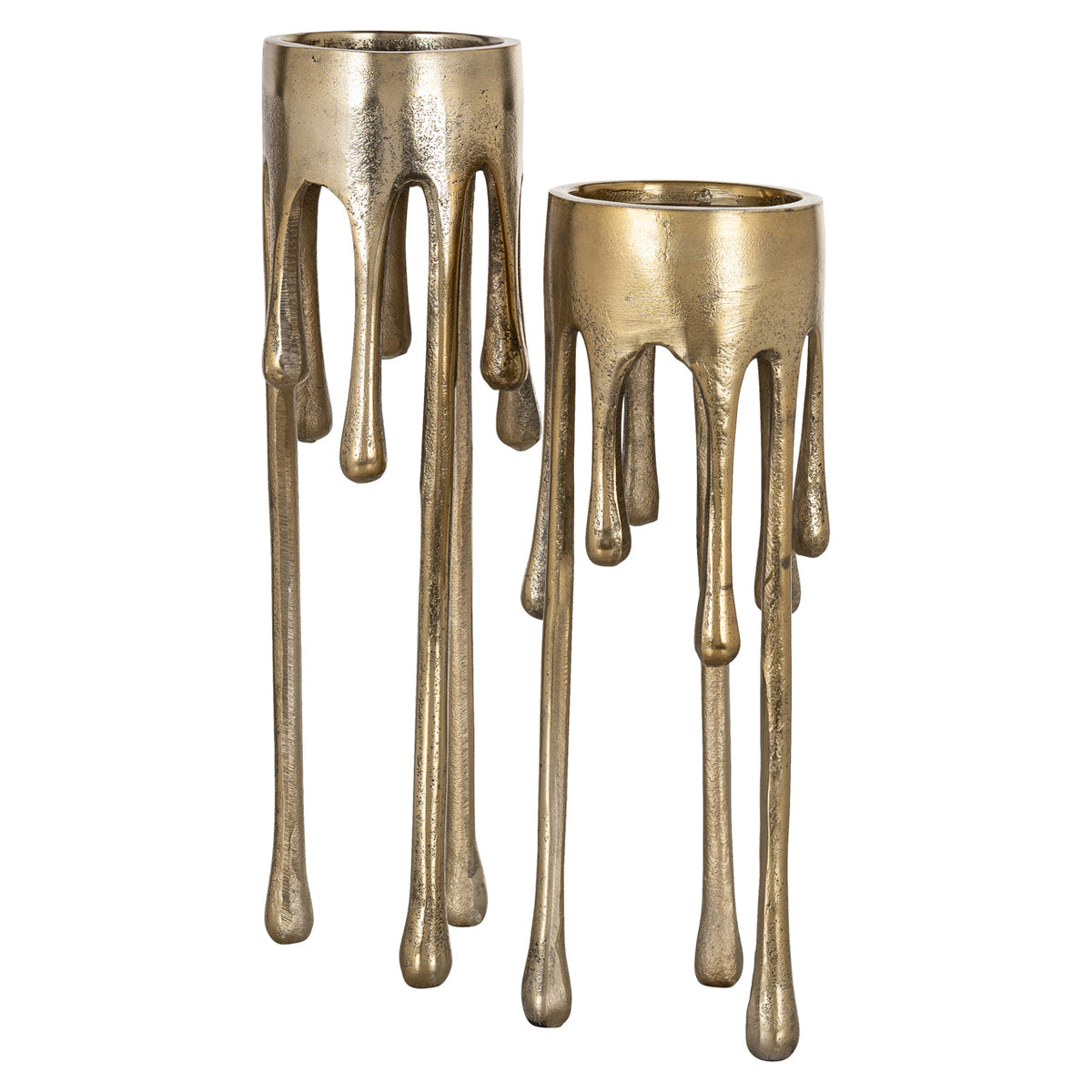 Kandelaar Lorin brushed gold small