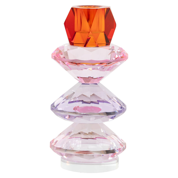 Kandelaar Yalena pink large