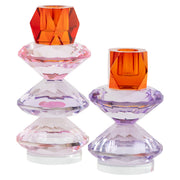 Kandelaar Yalena pink large