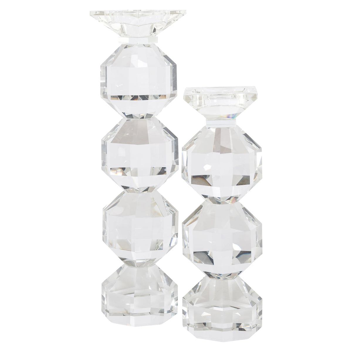 Kandelaar Safia clear transparent small