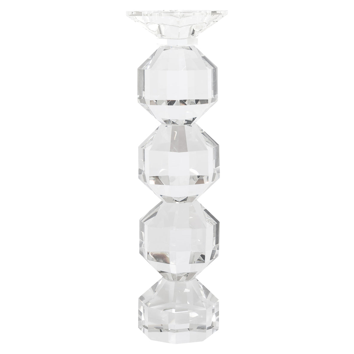 Kandelaar Safia clear transparent large