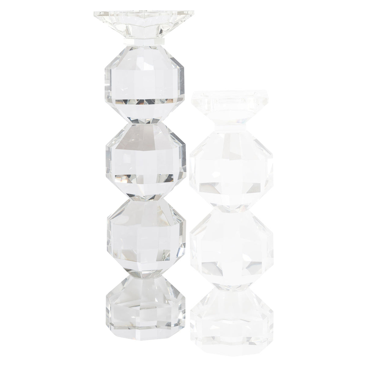 Kandelaar Safia clear transparent large