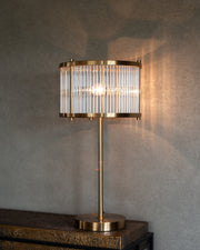 Tafellamp Loiza brushed gold