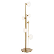 Vloerlamp Luva brushed gold