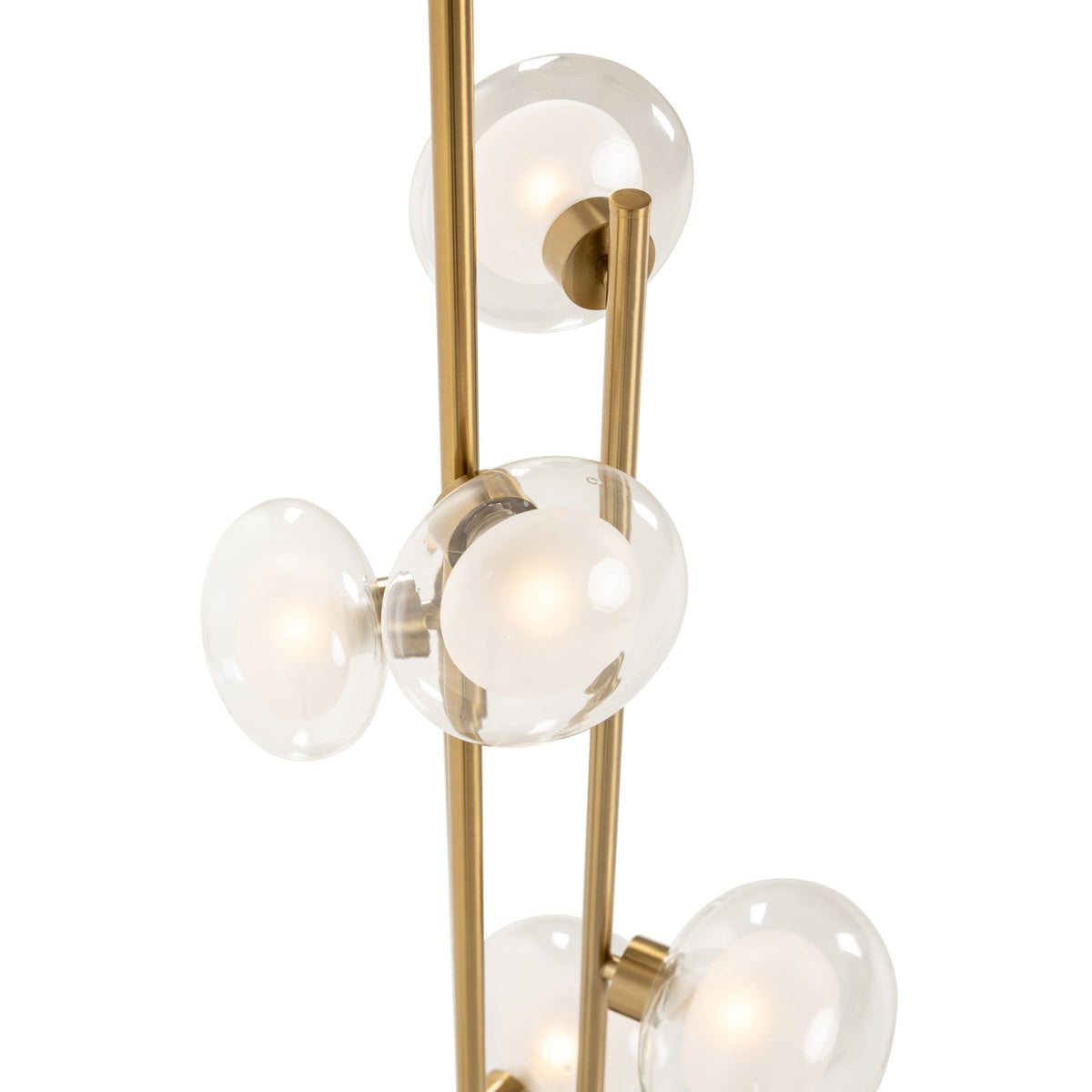 Vloerlamp Luva brushed gold