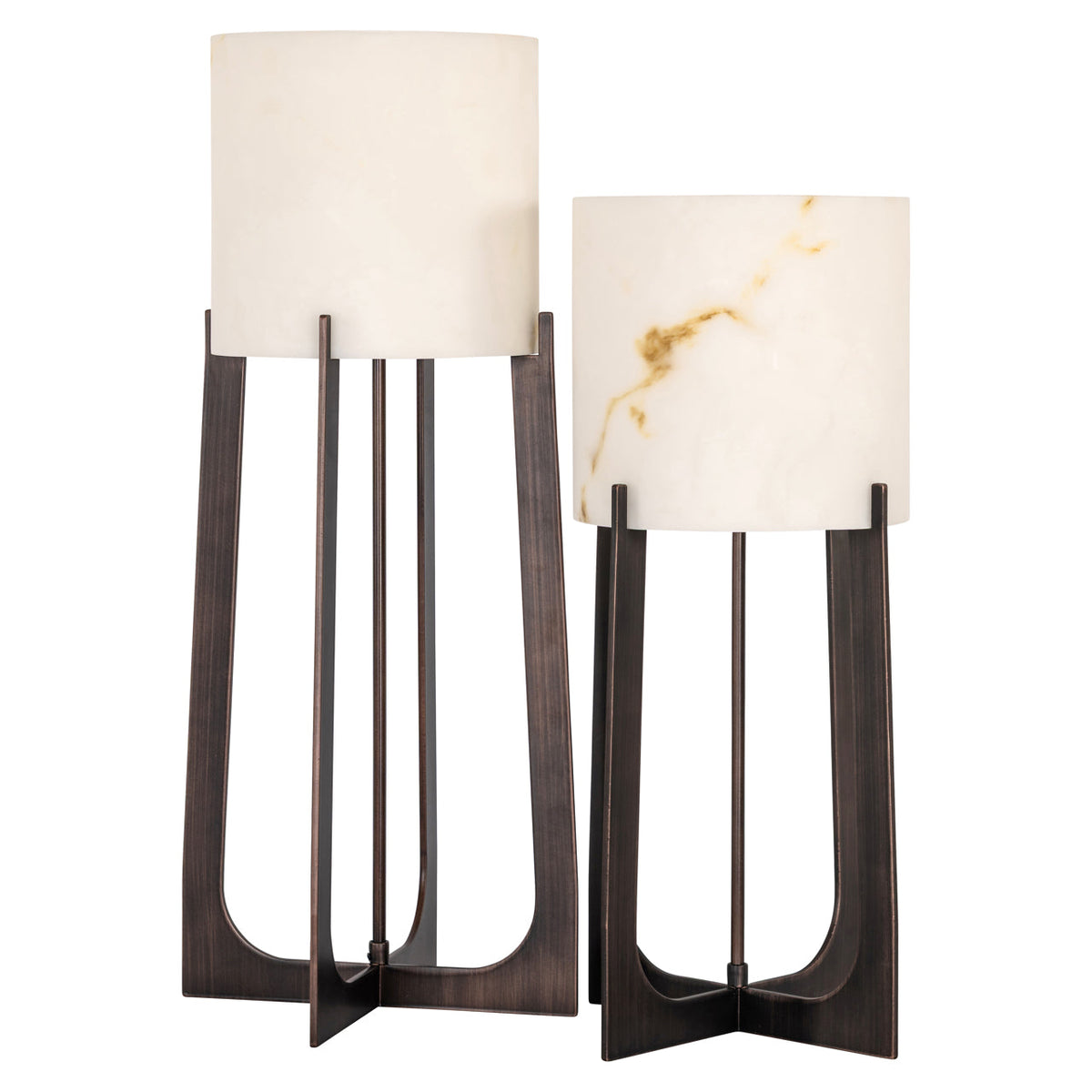 Tafellamp Loura bronze large
